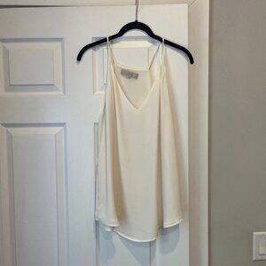 Loft Ivory Tank Top